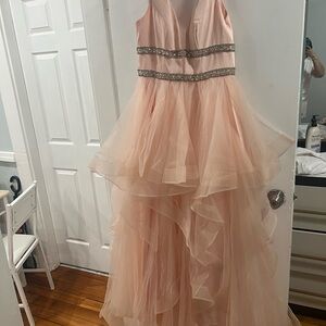 Aspeed Blush Layered Tulle Kids Dress